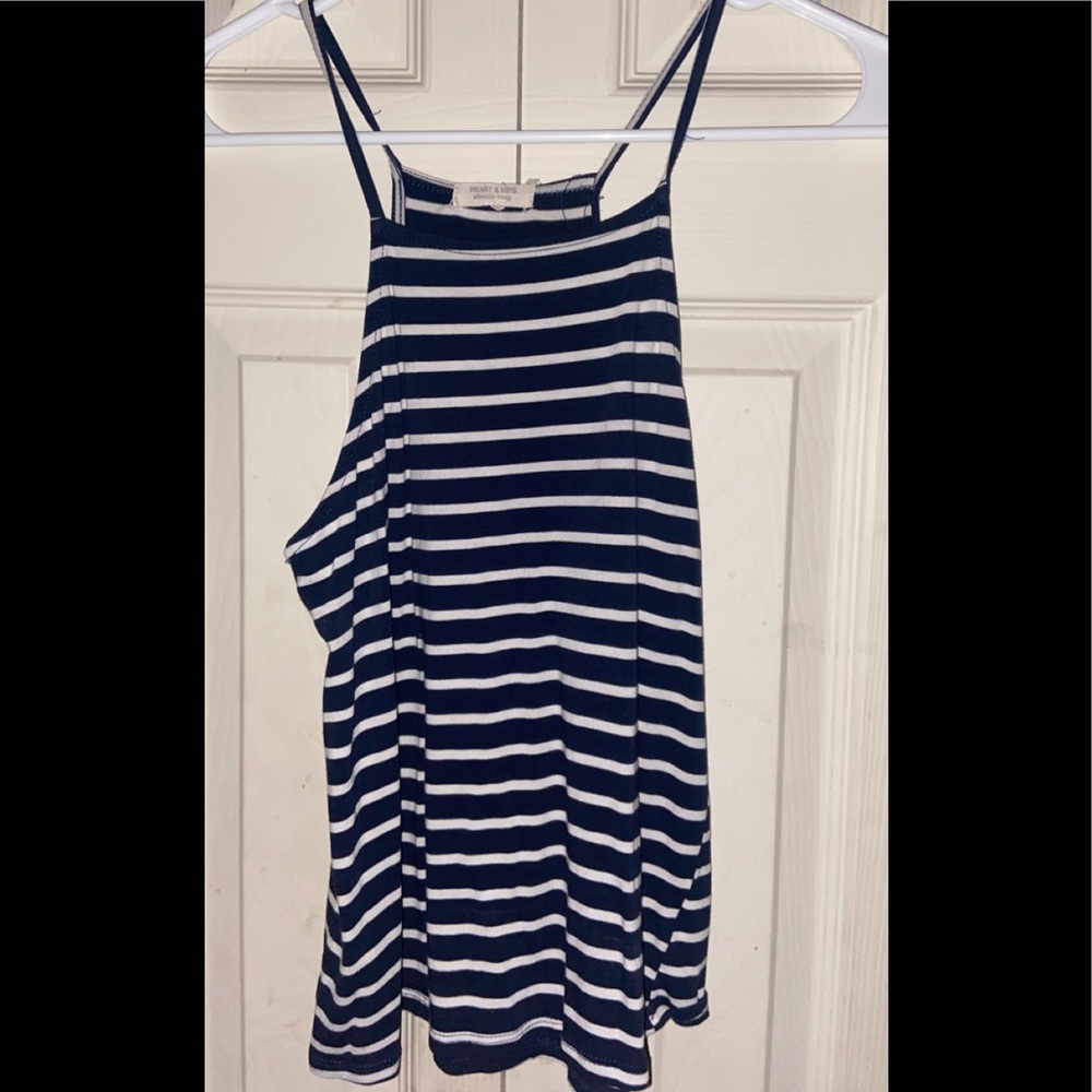 macy/white high chest tank